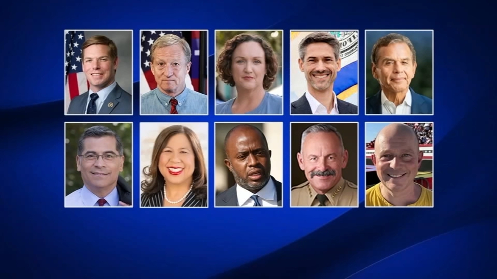 Crowded race: 10 candidates officially running to be your next governor of California