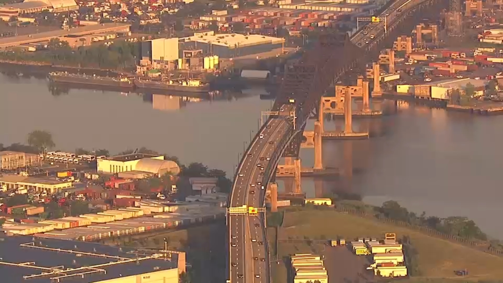 New Jersey's Pulaski Skyway temporarily closed for rehabilitation work on Saturday