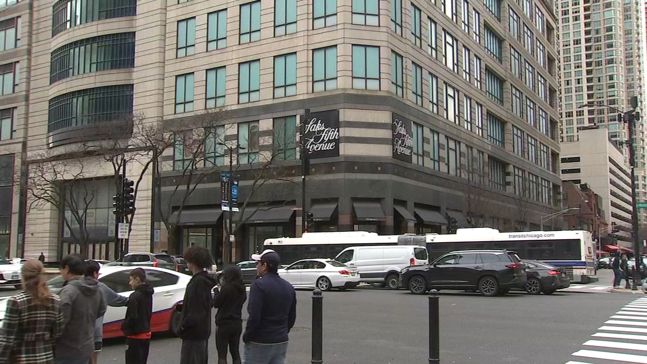 The iconic Saks Fifth Avenue store on the Magnificent Mile is closing.
