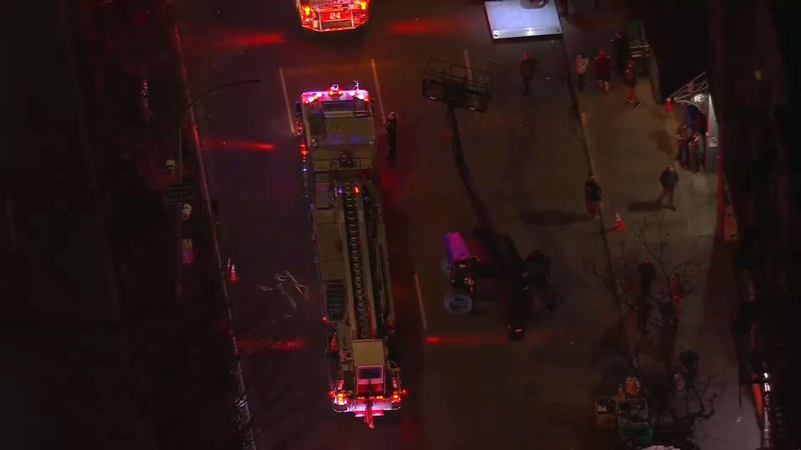 Worker injured after construction truck struck in SoHo hit and run