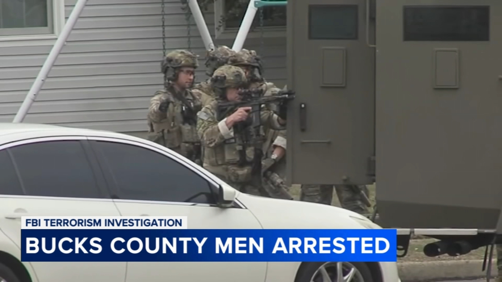 2 Bucks Co. men arrested in terrorism case after IEDs ignited during protest in New York City