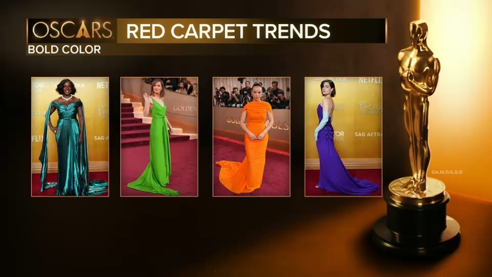 Fashion trends that could be hitting the Oscars red carpet
