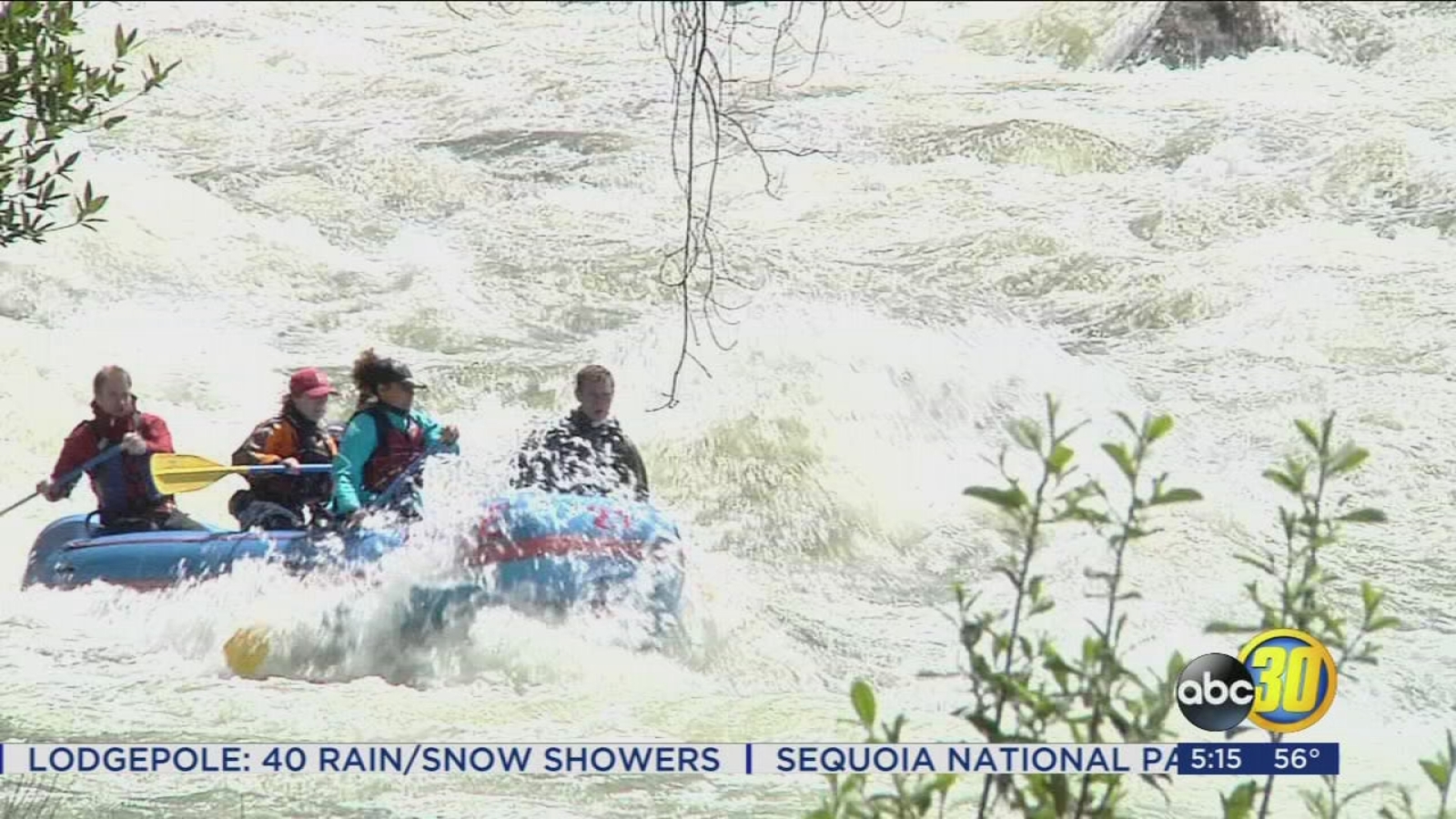 Raging water bringing new life to the Kings River ABC30 Fresno