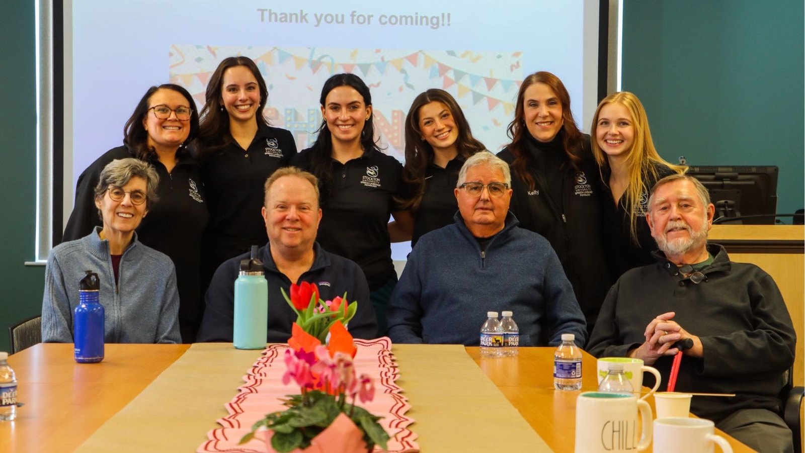 Students at Stockton University teach those with Parkinson's Disease how to 'SPEAK OUT!'