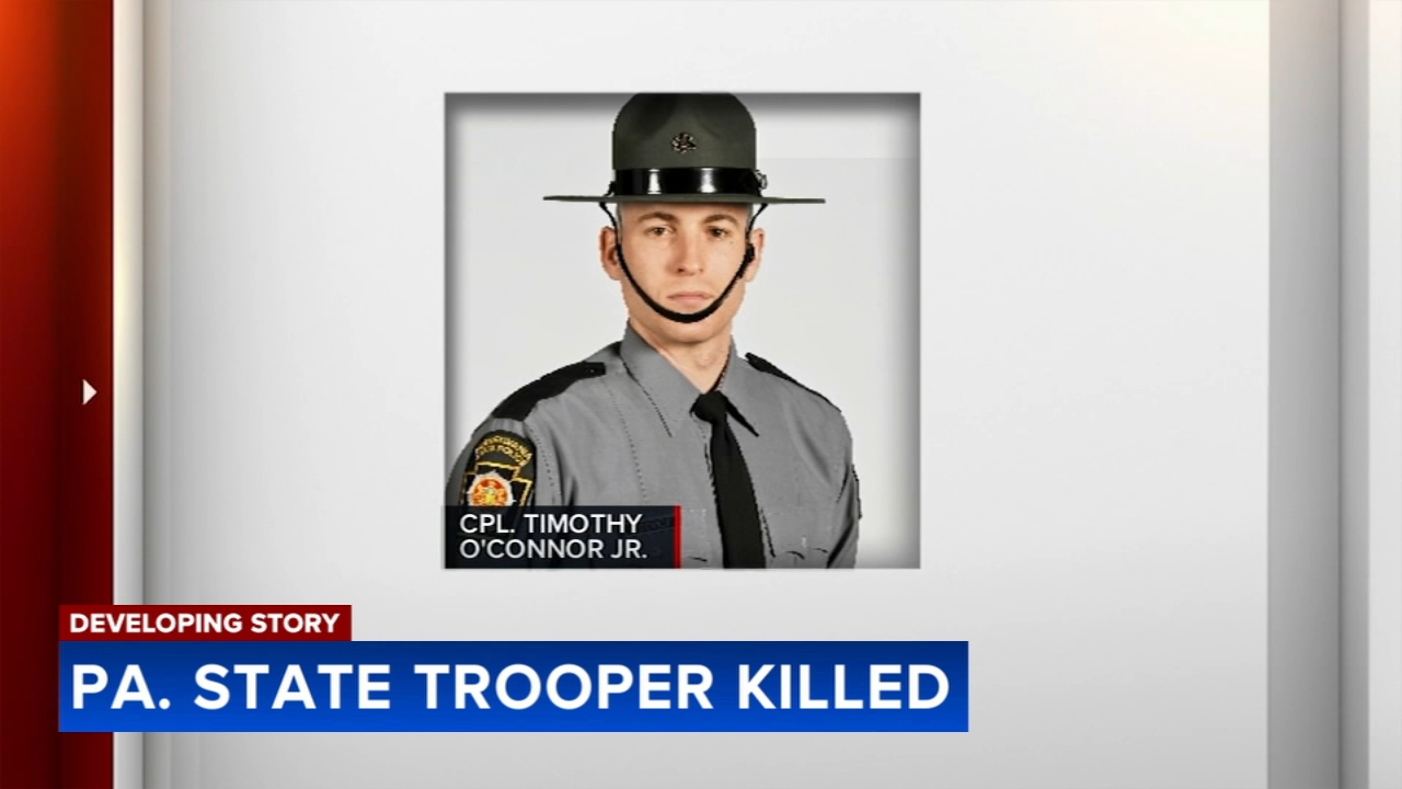 Pennsylvania state police trooper shot and killed during traffic stop; suspect also dead