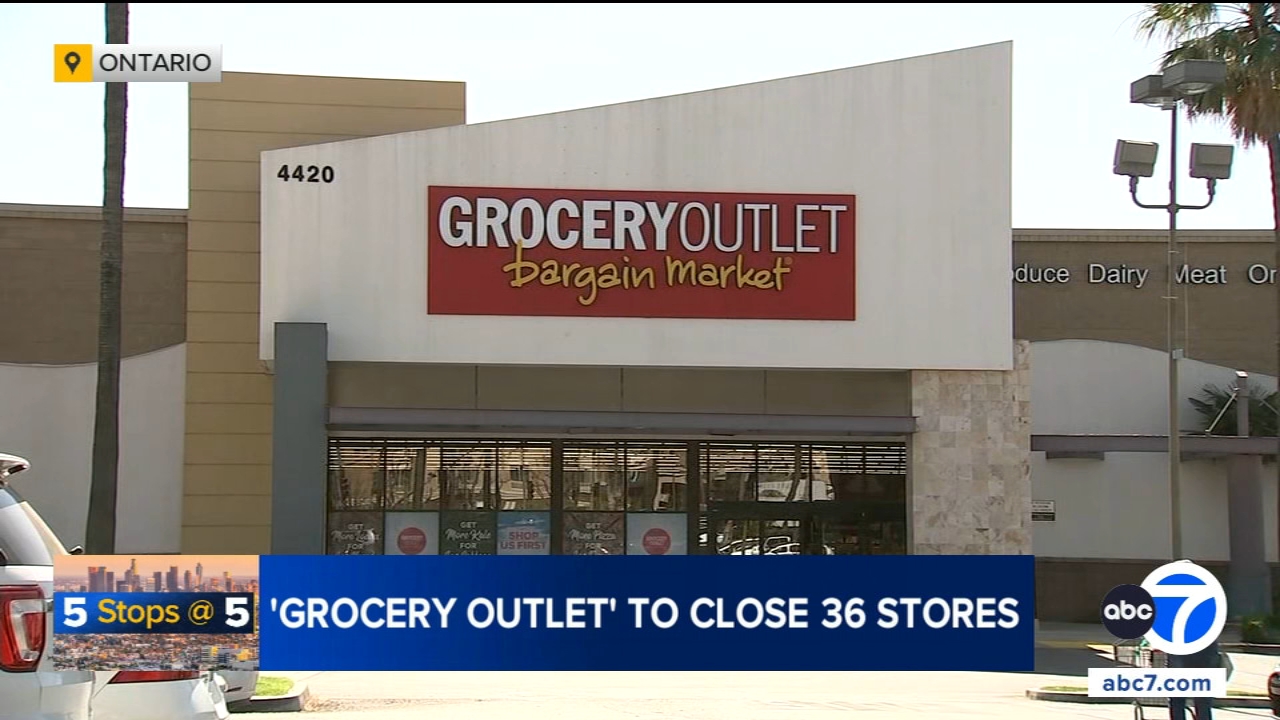 Grocery Outlet closing 36 stores, including several in SoCal
