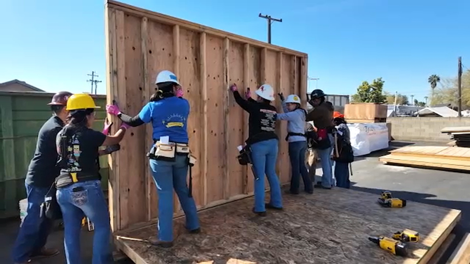 5 Madera High construction students will join all-girls construction teams for competition
