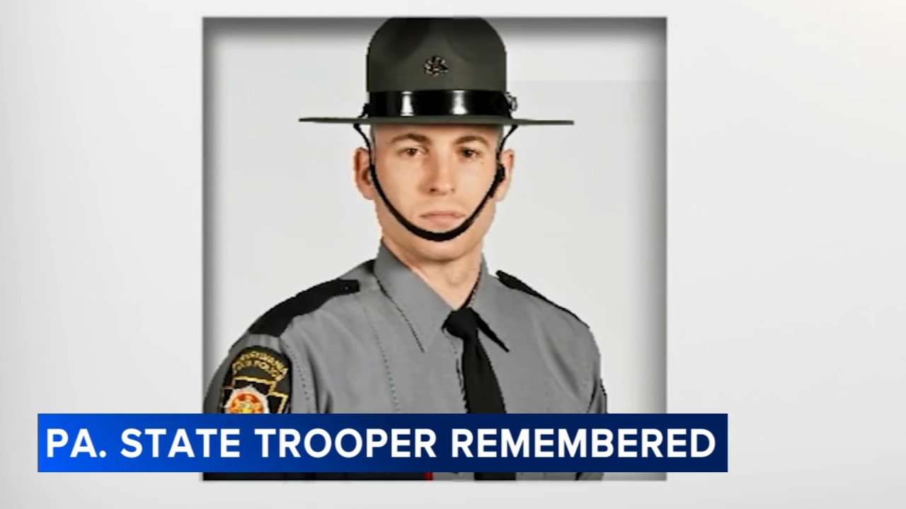 Community mourning loss of trooper killed during traffic stop