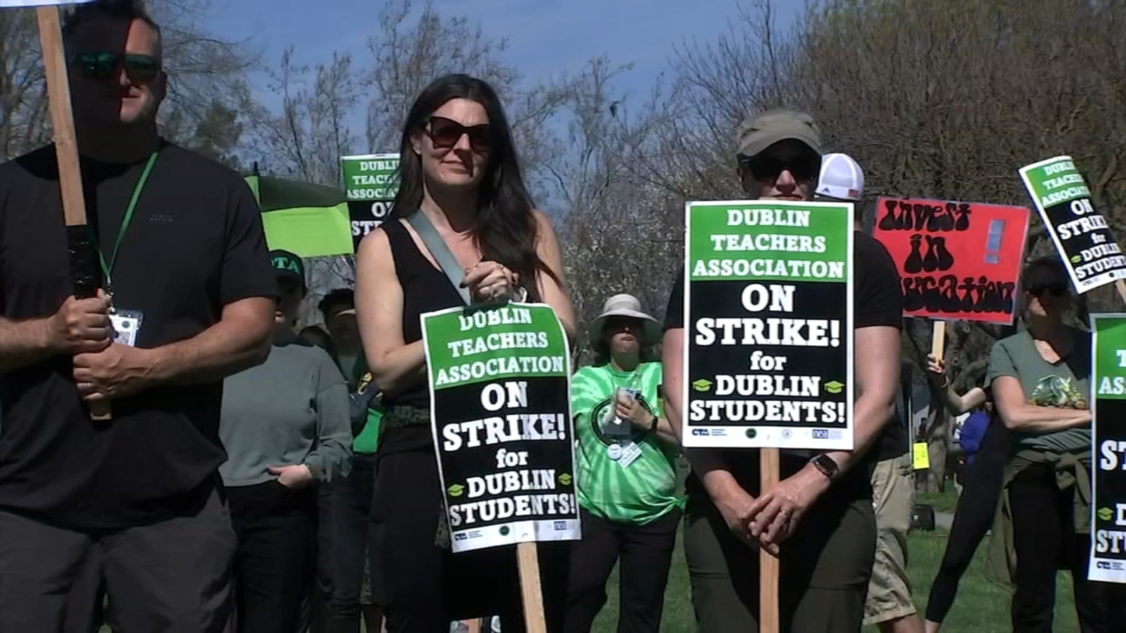Dublin teachers strike for 2nd day; roughly $21M difference between district and union's proposals