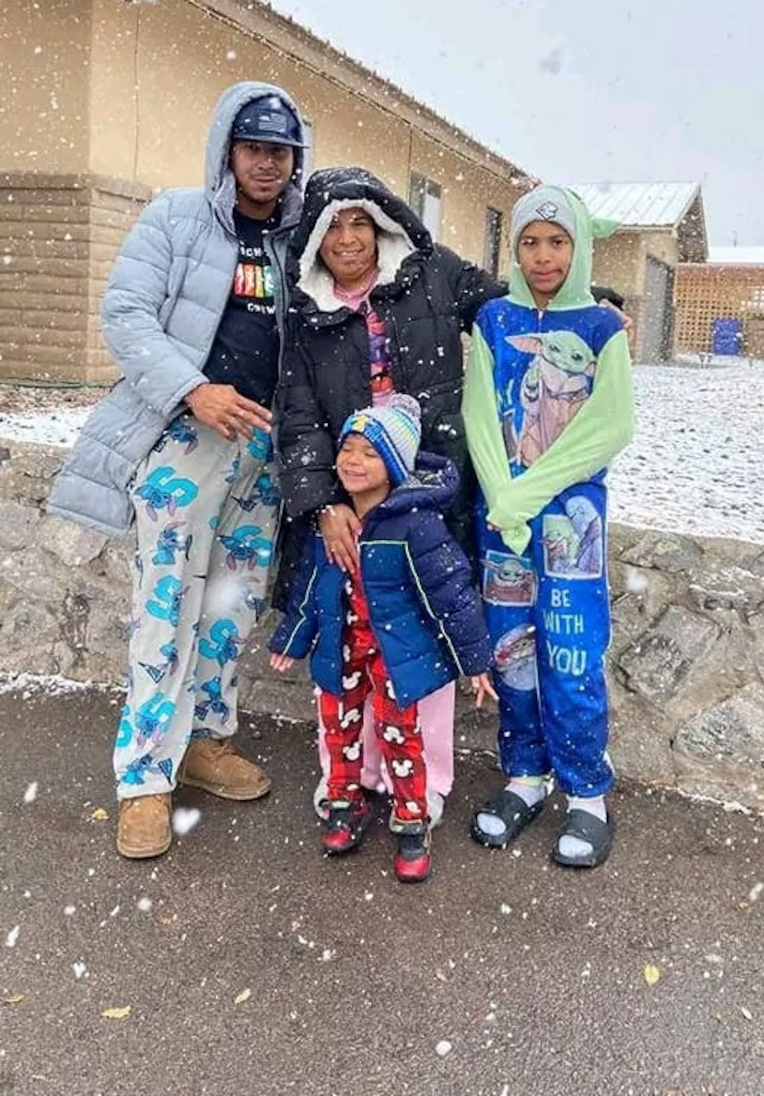 The family was detained at a routine ICE check in and were sent to the family detention center in Dilley, Texas.