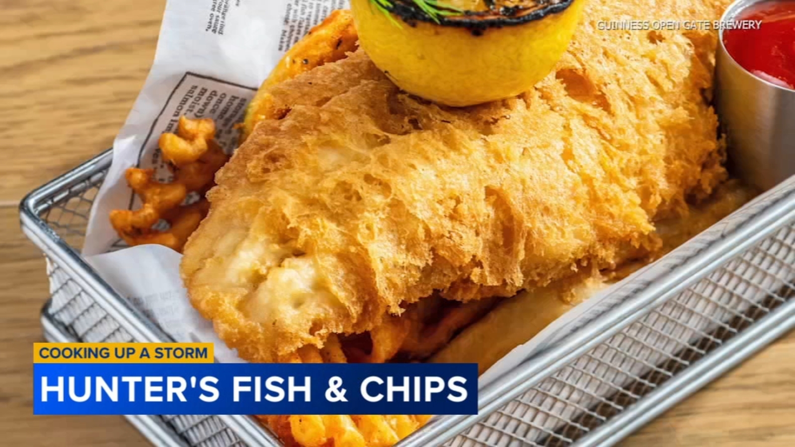 Chicago Guinness Brewery talks fish and chips on Cooking up a Storm ahead of St. Patrick's Day