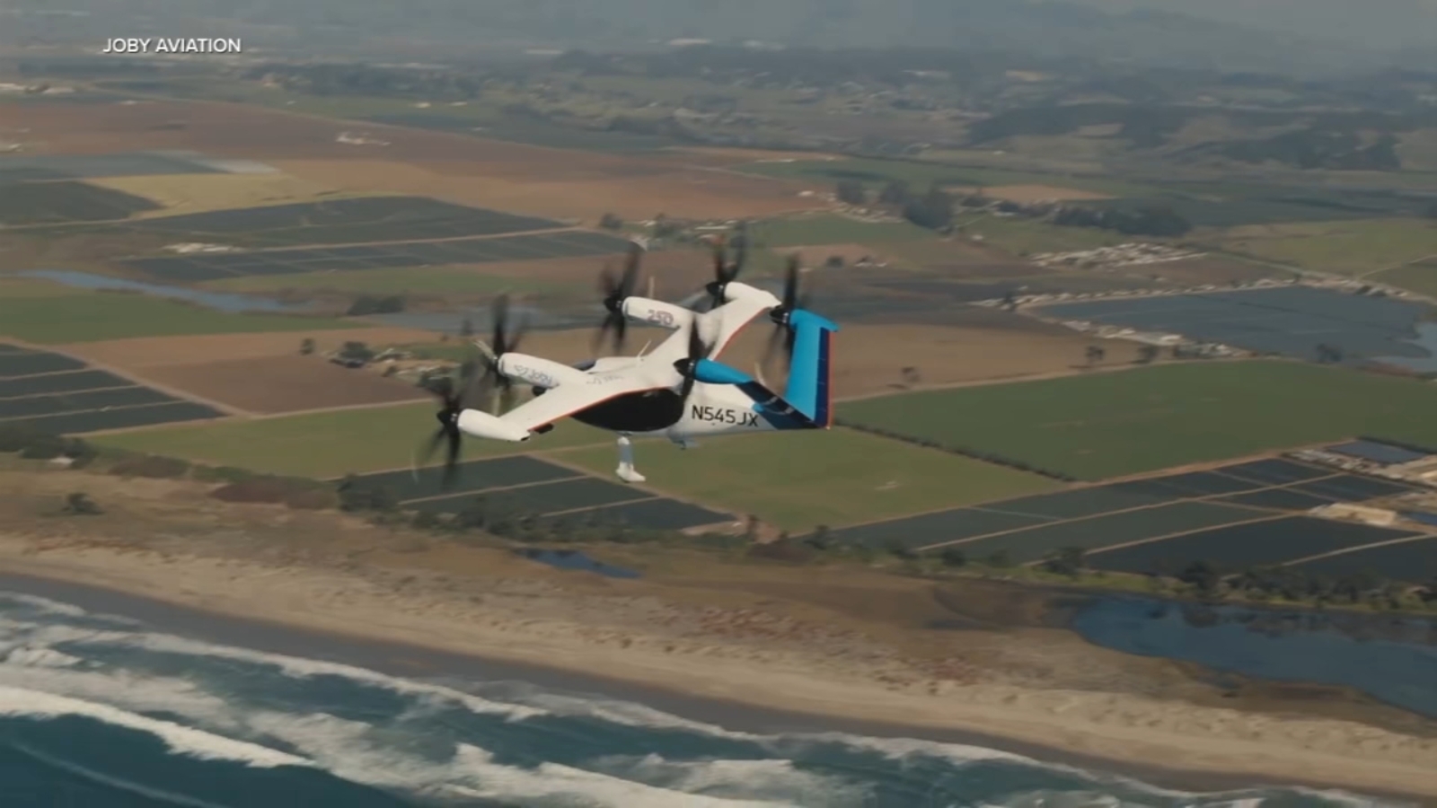 Joby air taxi makes Bay Area flight in FAA commercial approval push