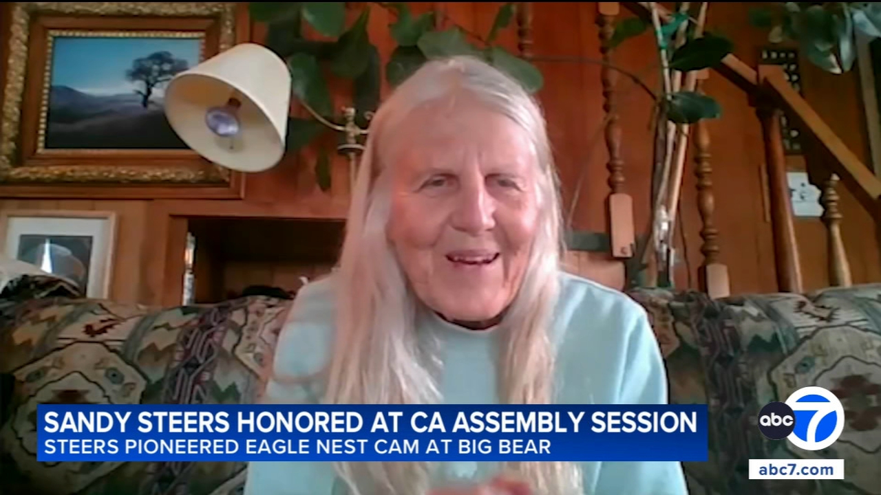 Sandy Steers honored for wildlife work in Big Bear during California State Assembly session