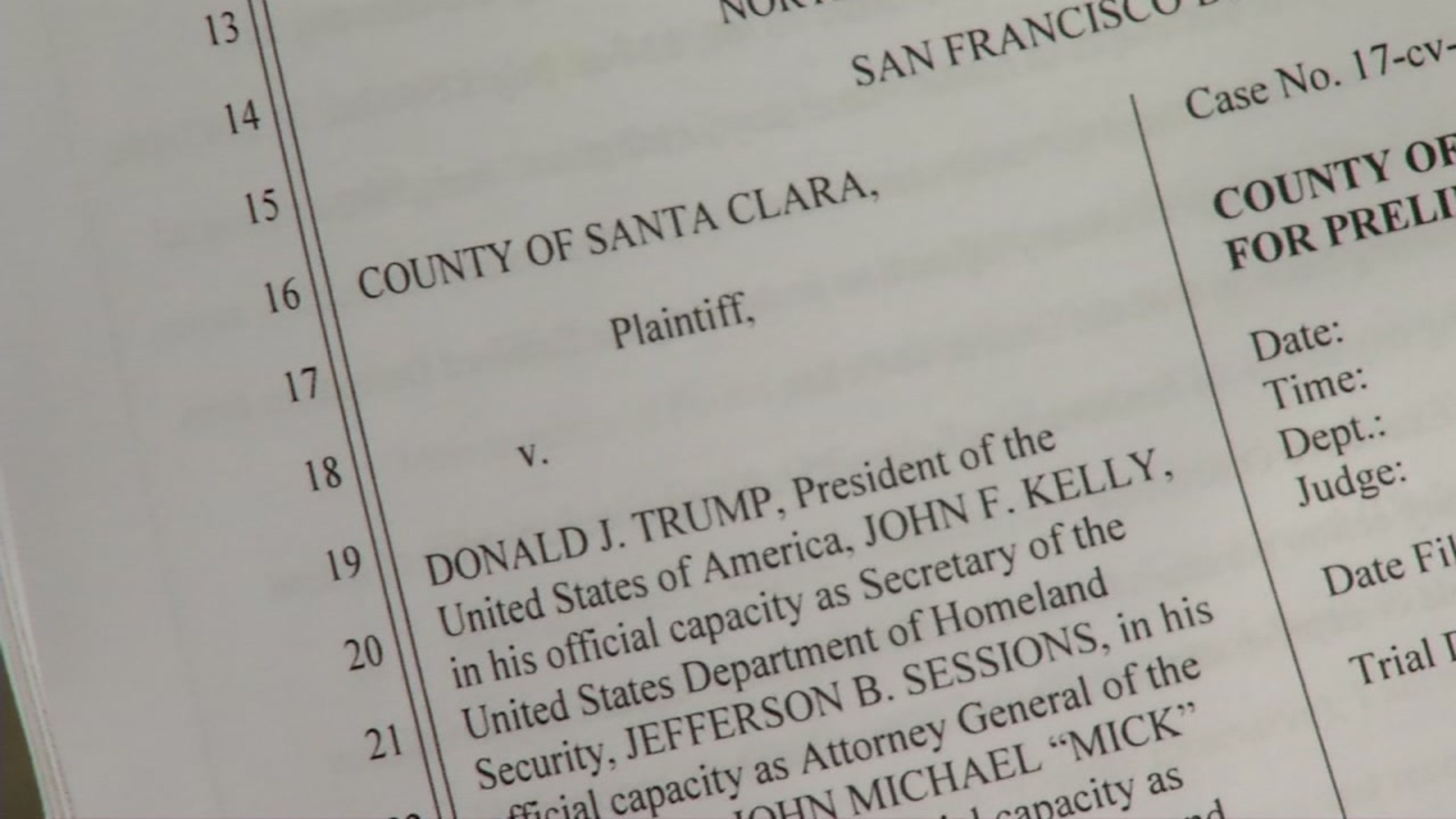 Santa Clara County leaders discuss sanctuary city challenges - ABC7 San ...