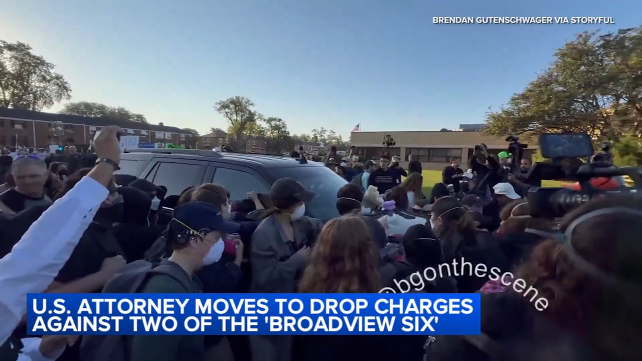 Motion filed to dismiss charges against 2 of 'Broadview 6' defendants