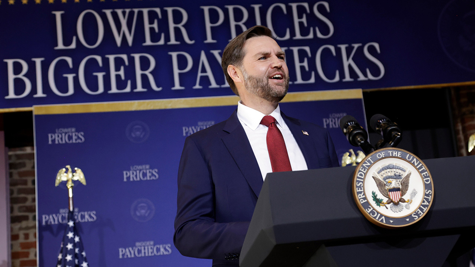 Vice President Vance speaks in North Carolina with focus on economy