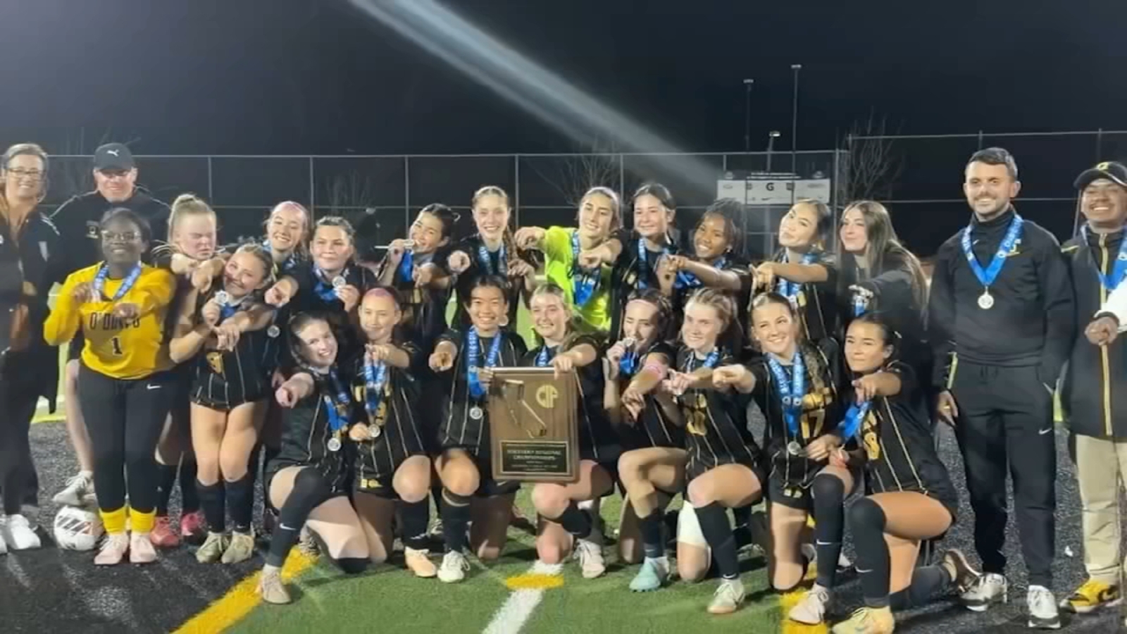 Oakland's Bishop O'Dowd girls soccer team's perfect season on the line heading into state title game