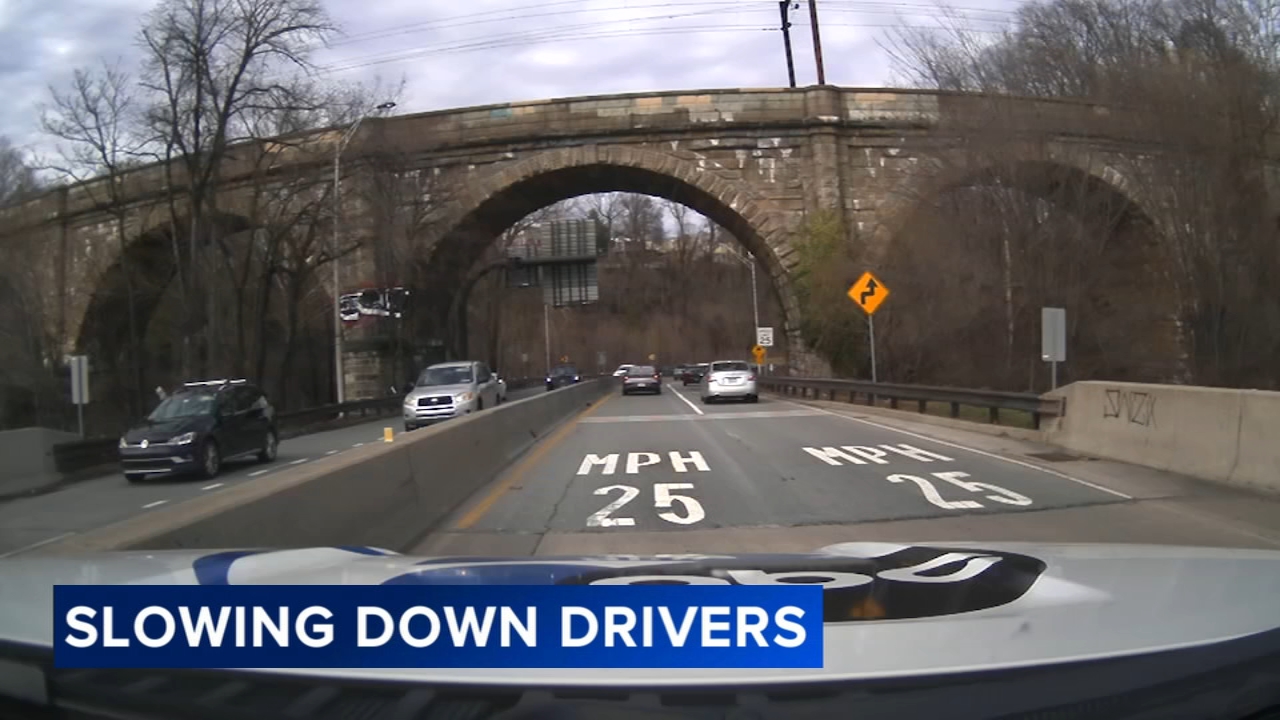 New efforts are underway to slow down drivers on Lincoln Drive in Philadelphia