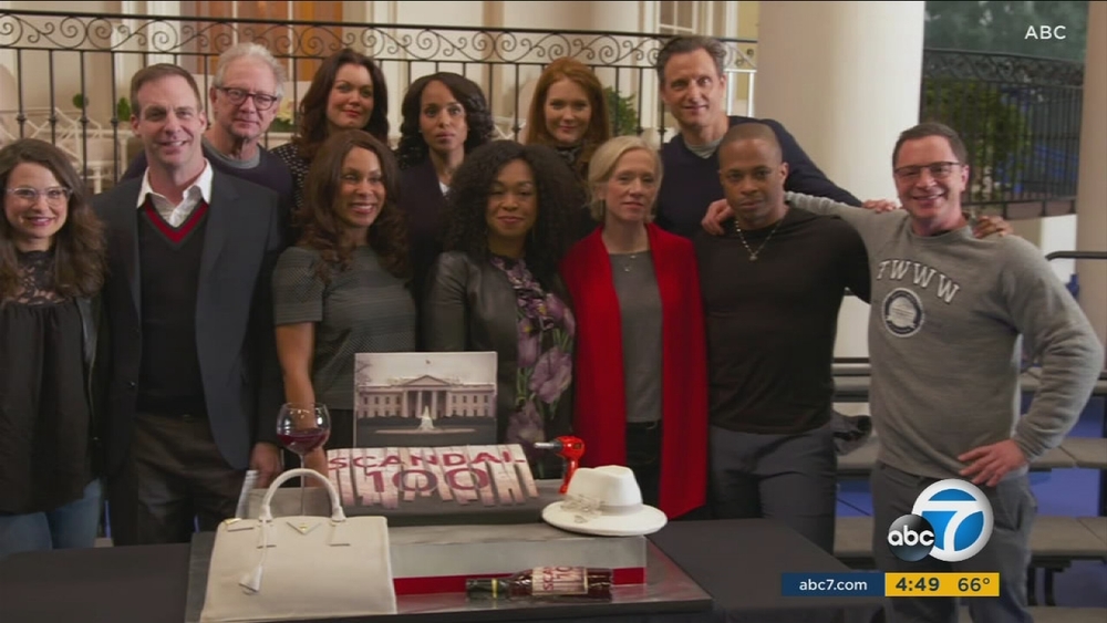 "Scandal" celebrates 100 episodes; stars tease surprises
