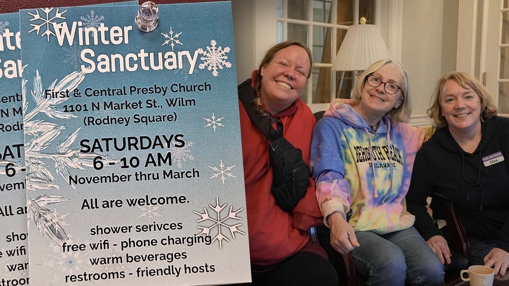 Wilmington church opens doors for city's homeless population