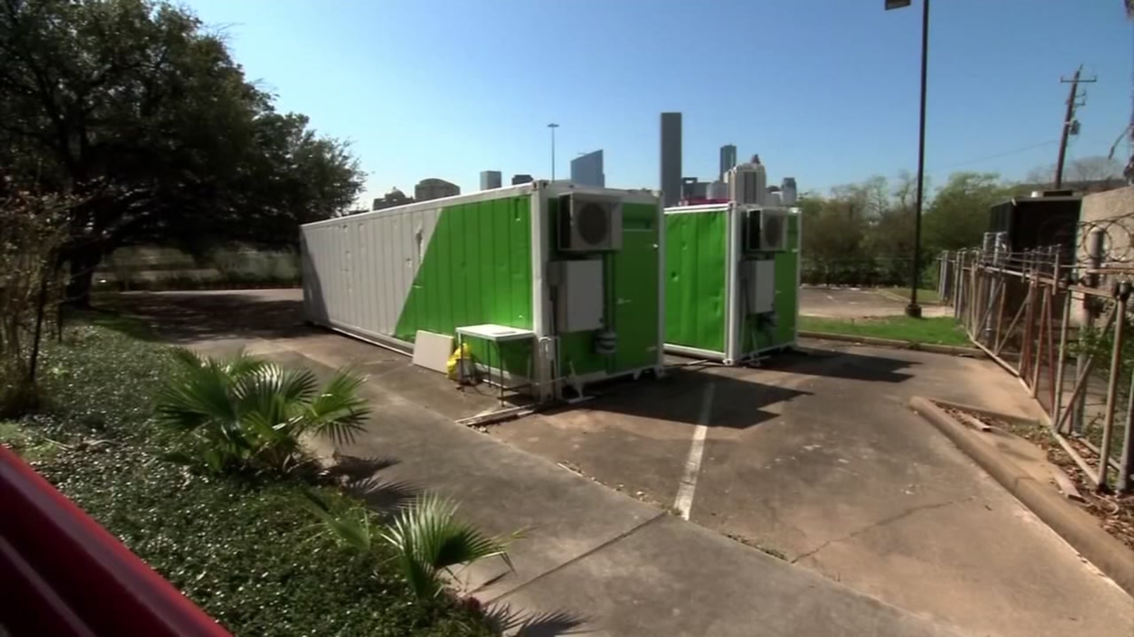 Shipping containers house hydroponic garden delivering freshest veggies