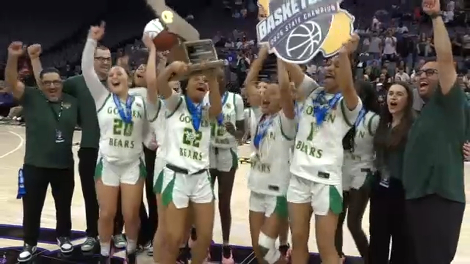 Sierra Pacific High girls basketball wins D-II state championship