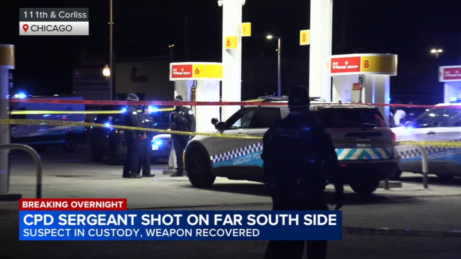 Chicago police sergeant shot on Far South Side, CPD says