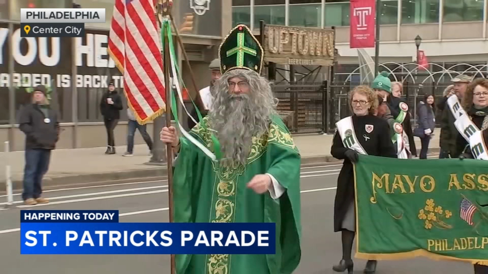 Philadelphia turns green for annual St. Patrick's Day Parade