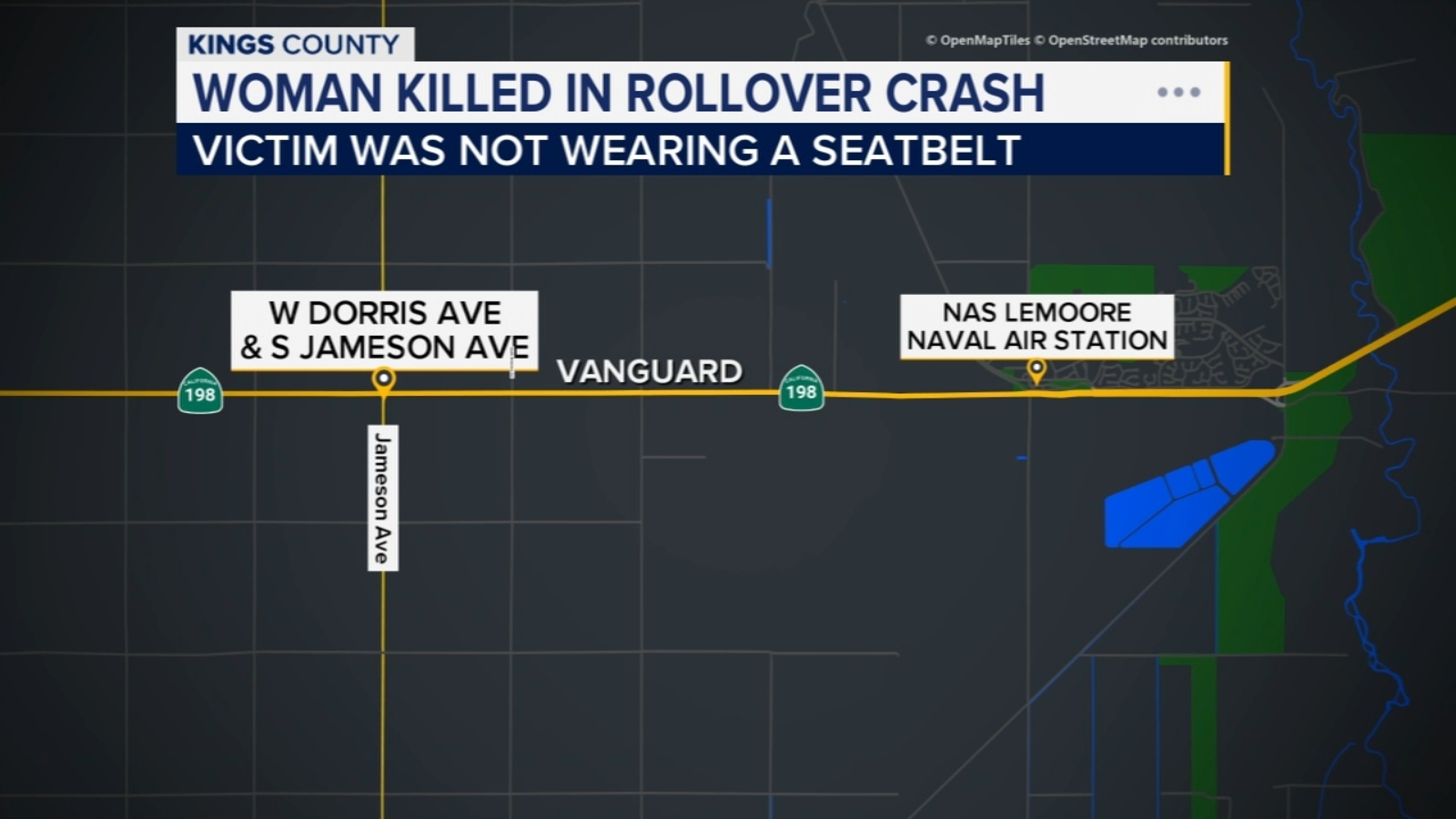 Woman killed after being ejected in solo rollover crash near NAS ...