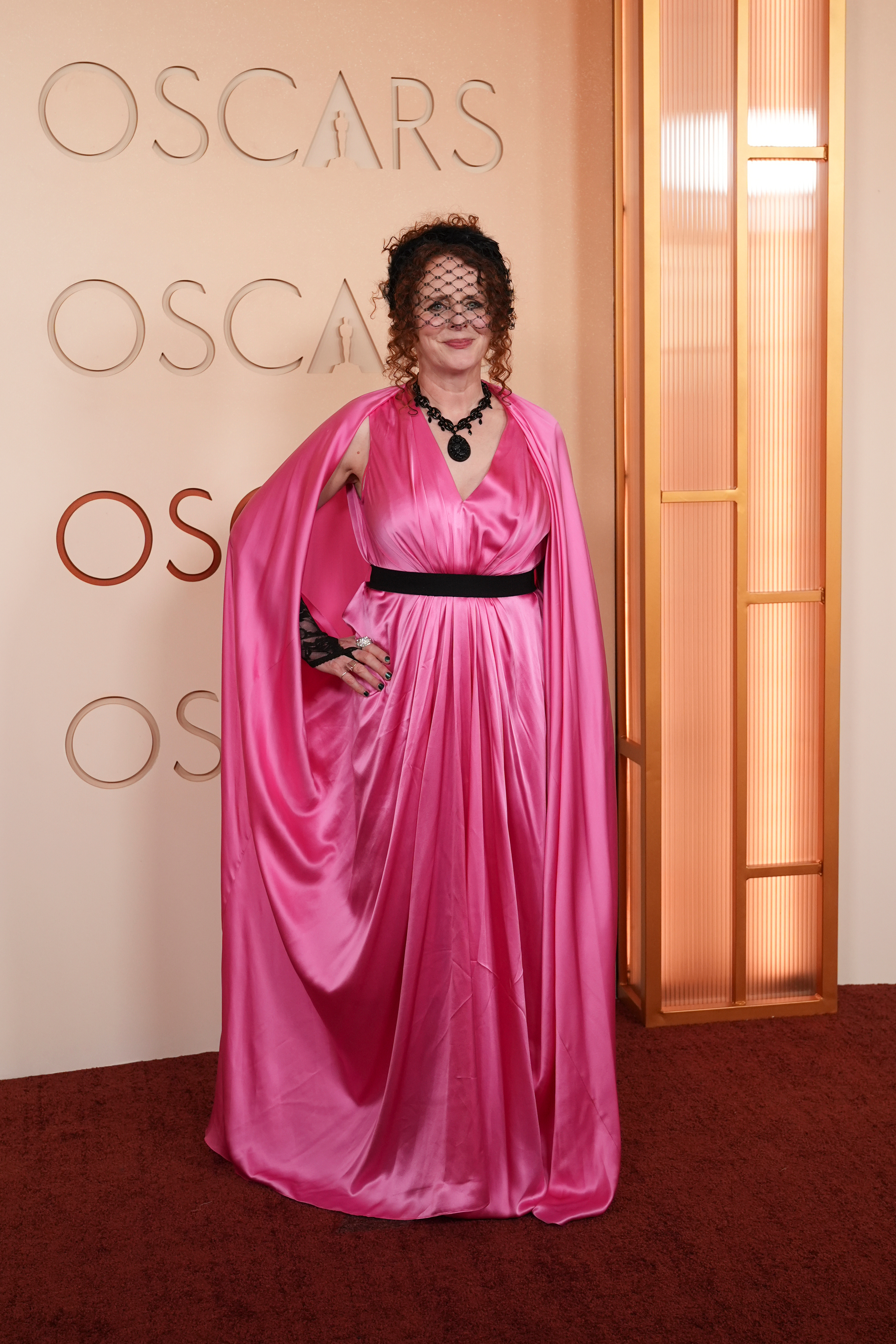 Maggie O'Farrell arrives at the Oscars on Sunday, March 15, 2026, at the Dolby Theatre in Los Angeles.