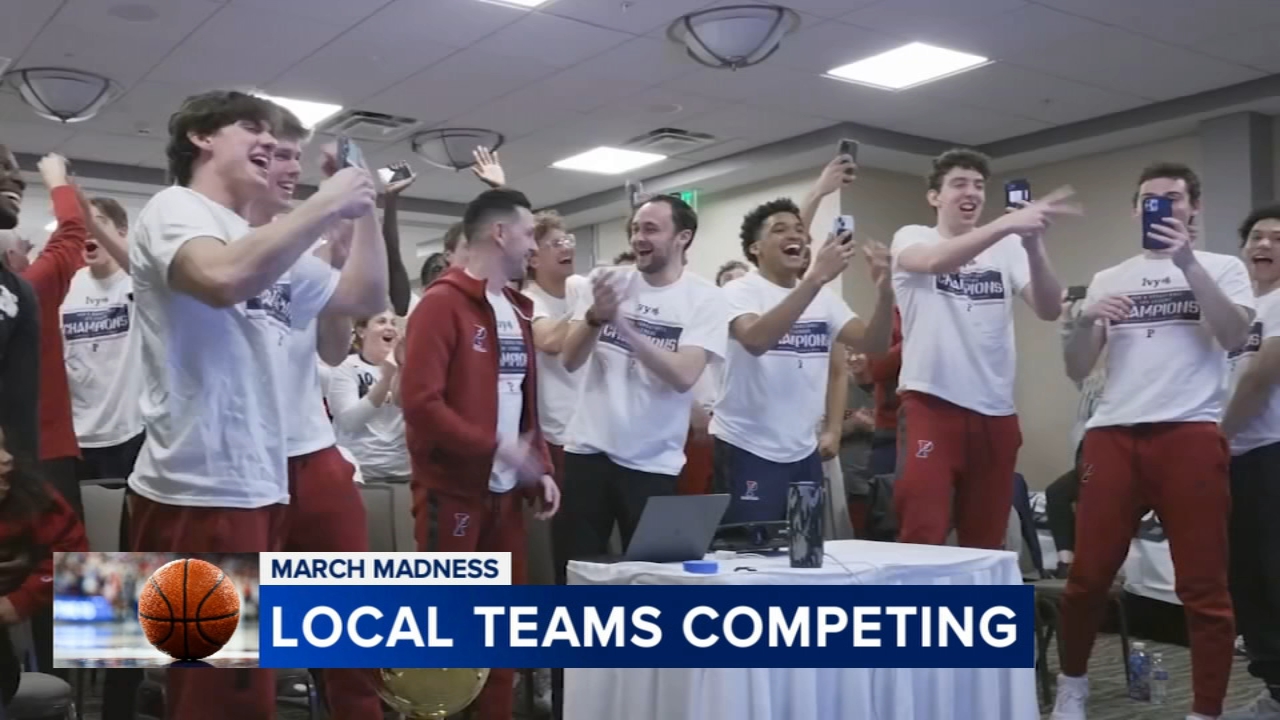 March Madness: Penn, Villanova, Lehigh, Princeton earn spots in NCAA tournament