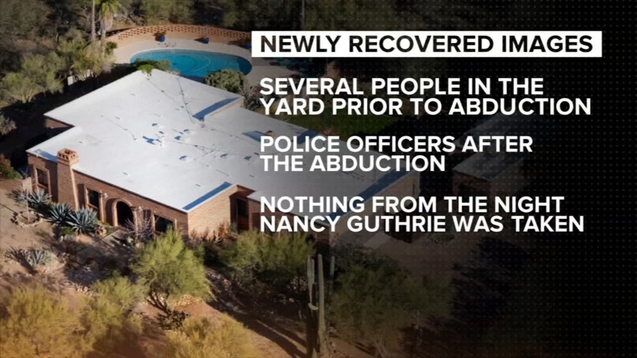 FBI recovers additional images from Nancy Guthrie cameras