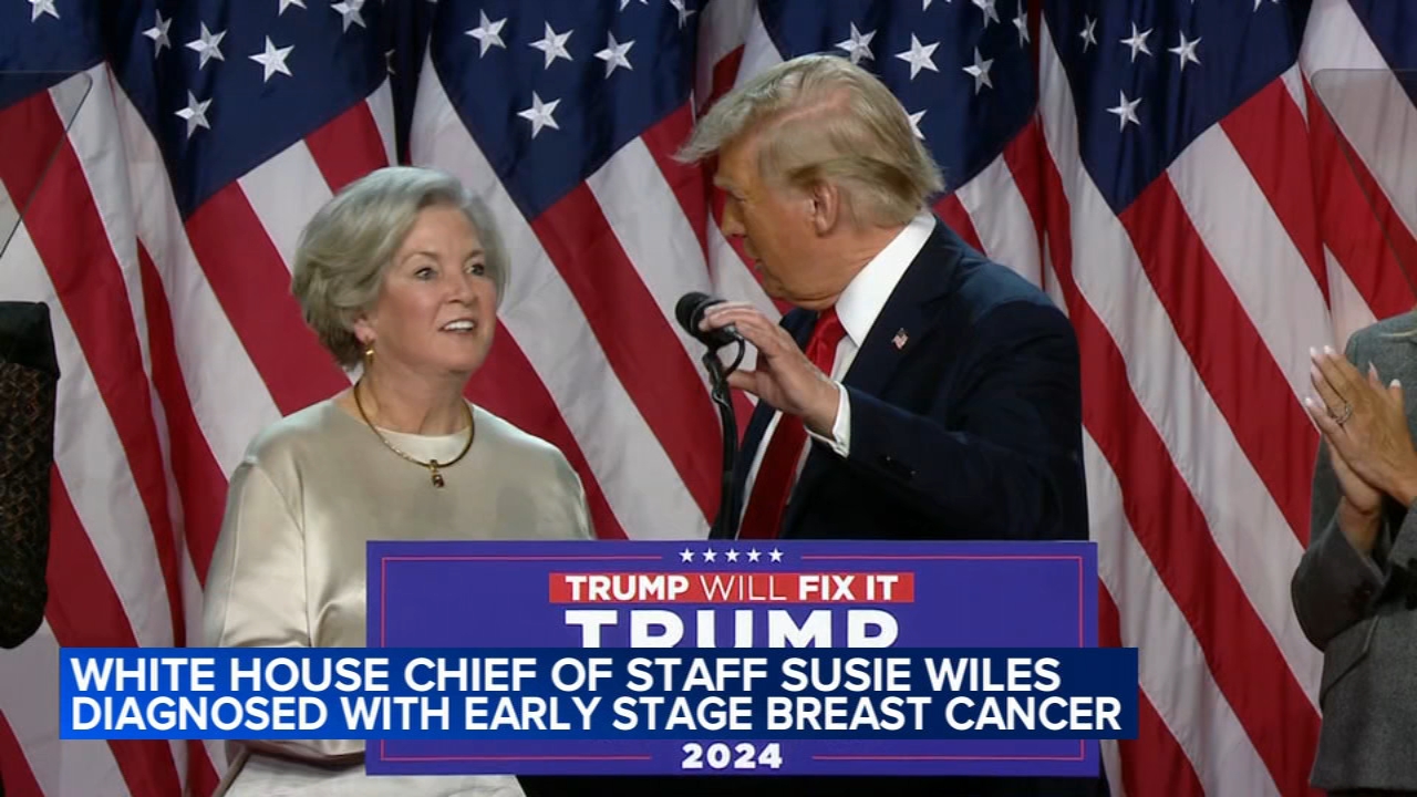 White House Chief of Staff diagnosed with breast cancer
