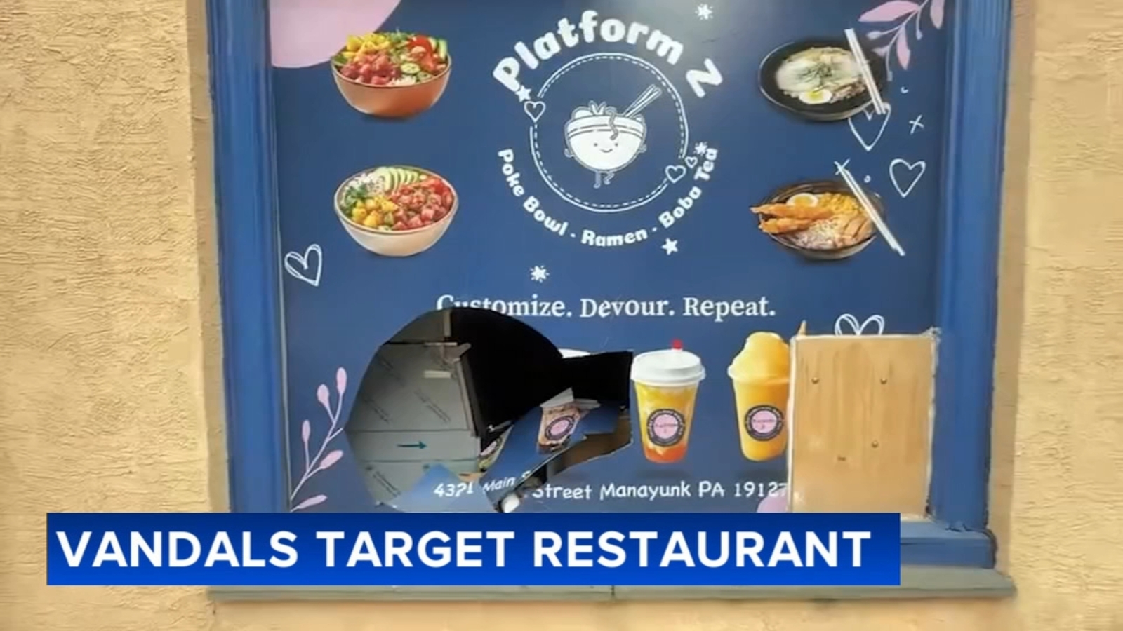 Manayunk Restaurant Owner Reports Repeated Vandalism Threatening Business