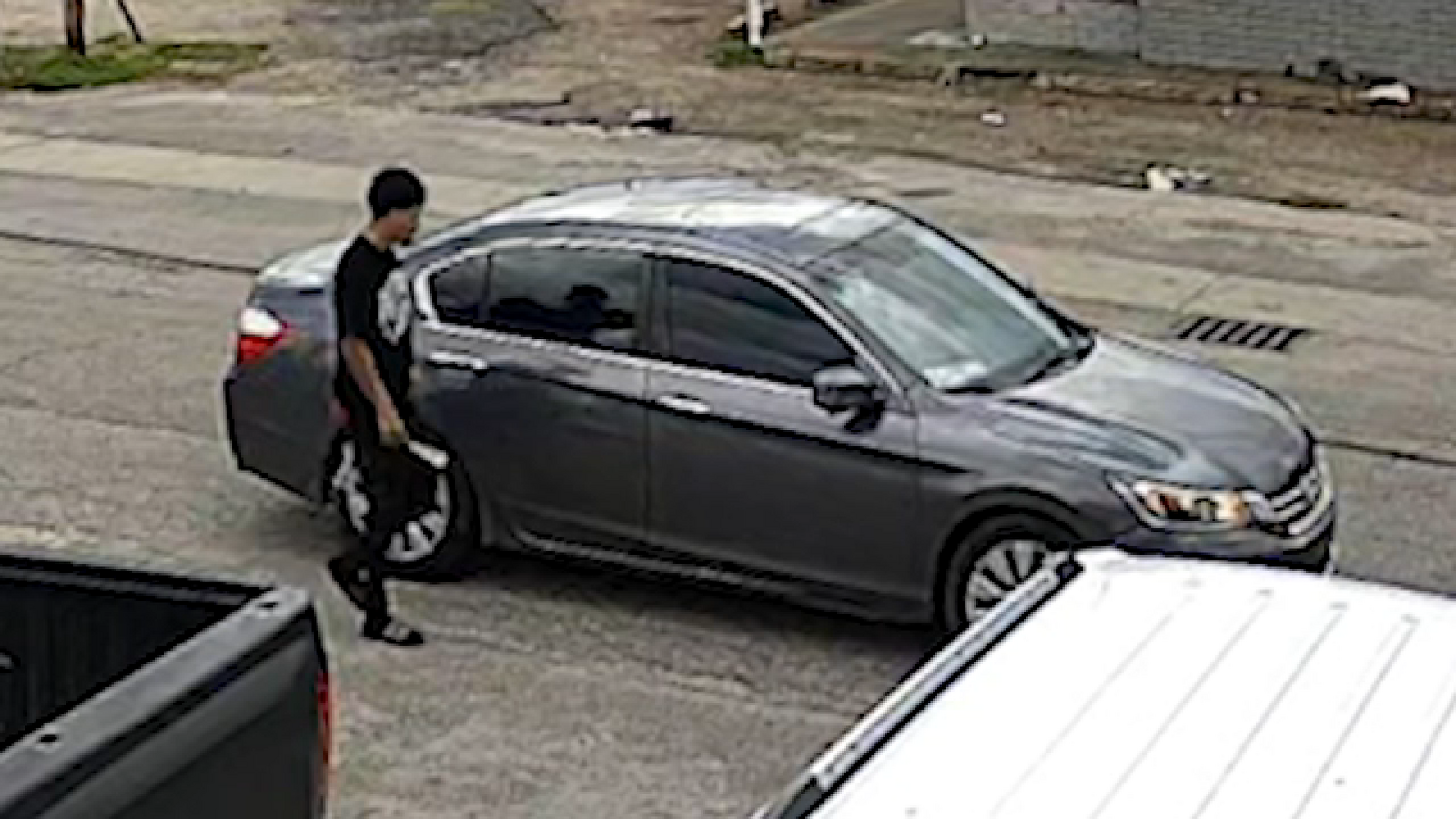 Police release surveillance photos of alleged suspect in deadly north Houston shooting
