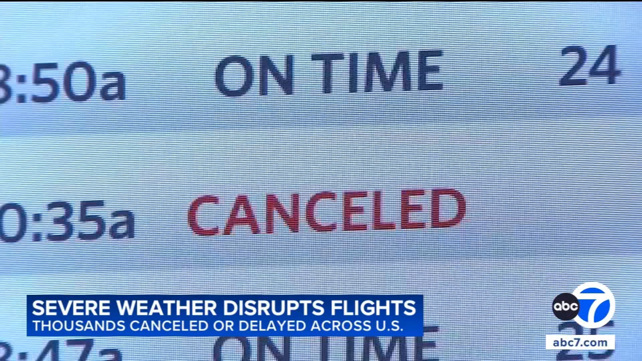Spring break travelers face delays from powerful storm, TSA shortages