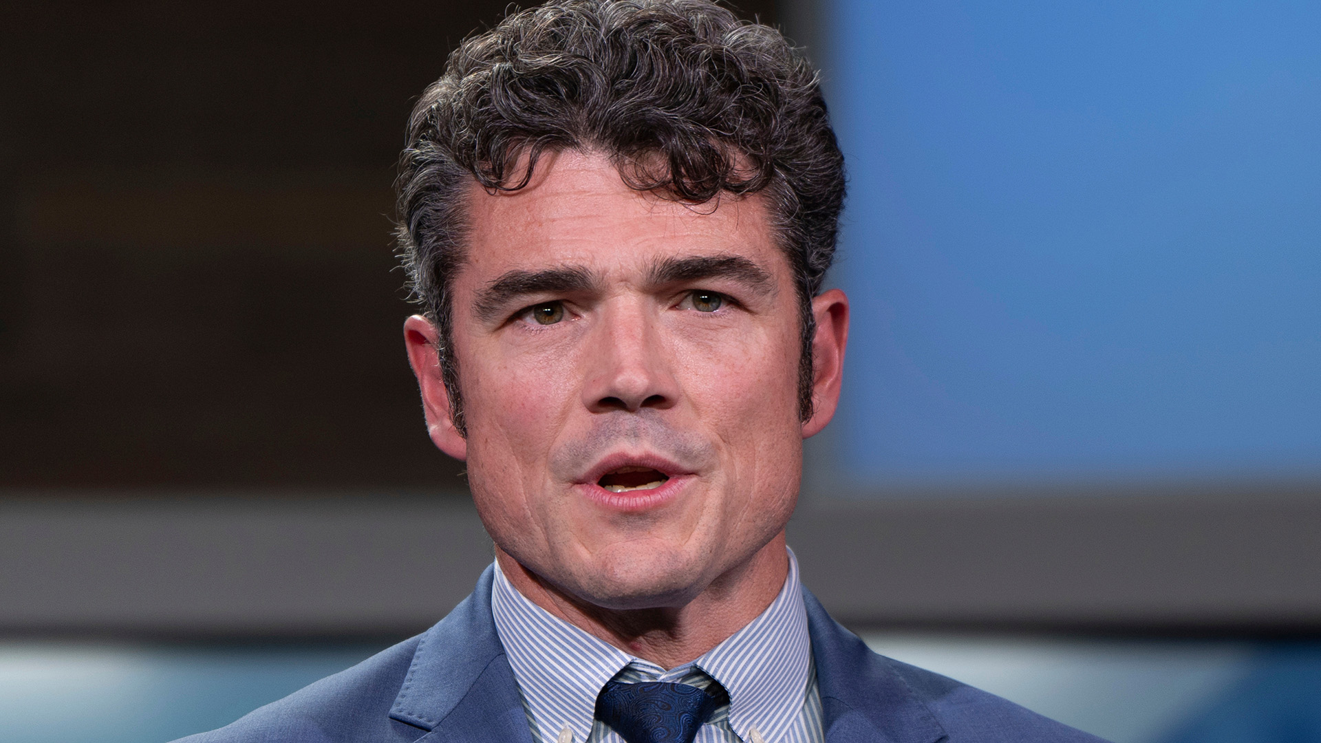 Joe Kent, director del Centro Nacional contra el Terrorismo de Estados Unidos, en un evento en Portland, Oregon, el 7 de octubre del 2024. (AP foto/Jenny Kane)