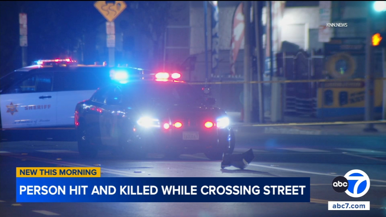 Person hit, killed while crossing East LA street