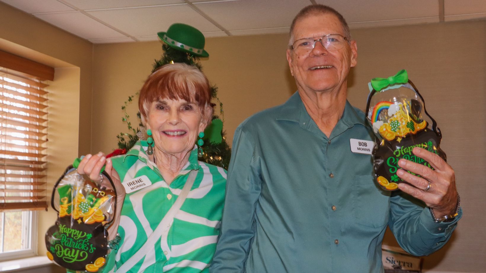 Seniors celebrate St. Patrick's Day while learning nutritional values