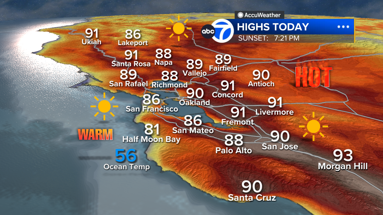 AccuWeather Forecast: Heat wave continues with more record highs