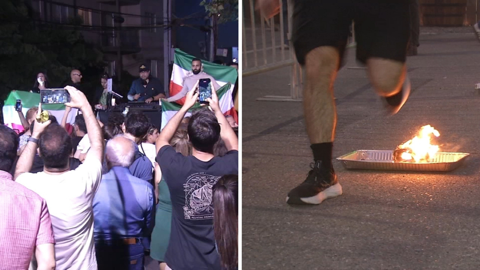 Bay Area Iranians celebrate Persian fire festival in a symbolic act of resistance