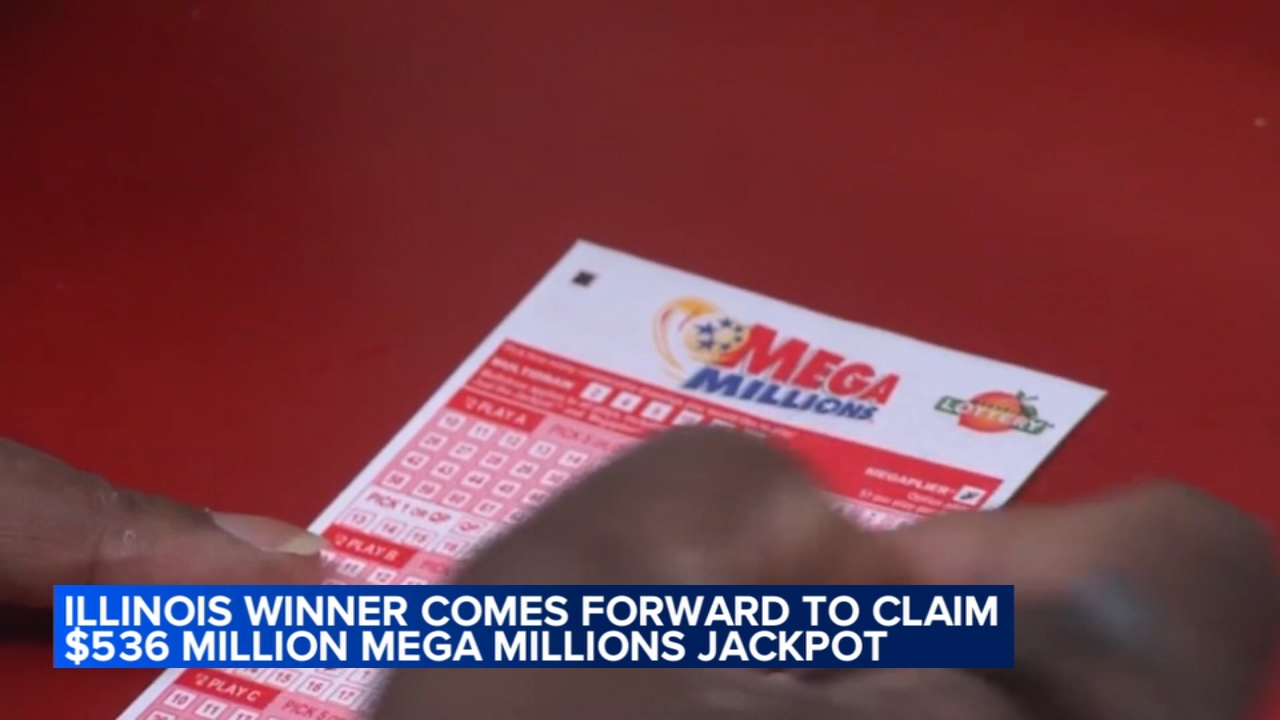 
Illinois winner of $536M Mega Millions jackpot claims prize
