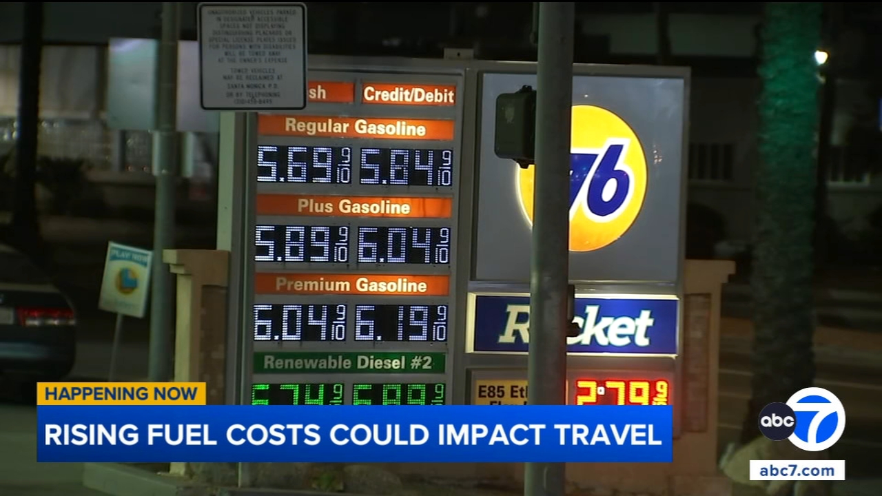 Gas prices in SoCal, nationwide jump to their highest level since 2023 as the Iran war drags on