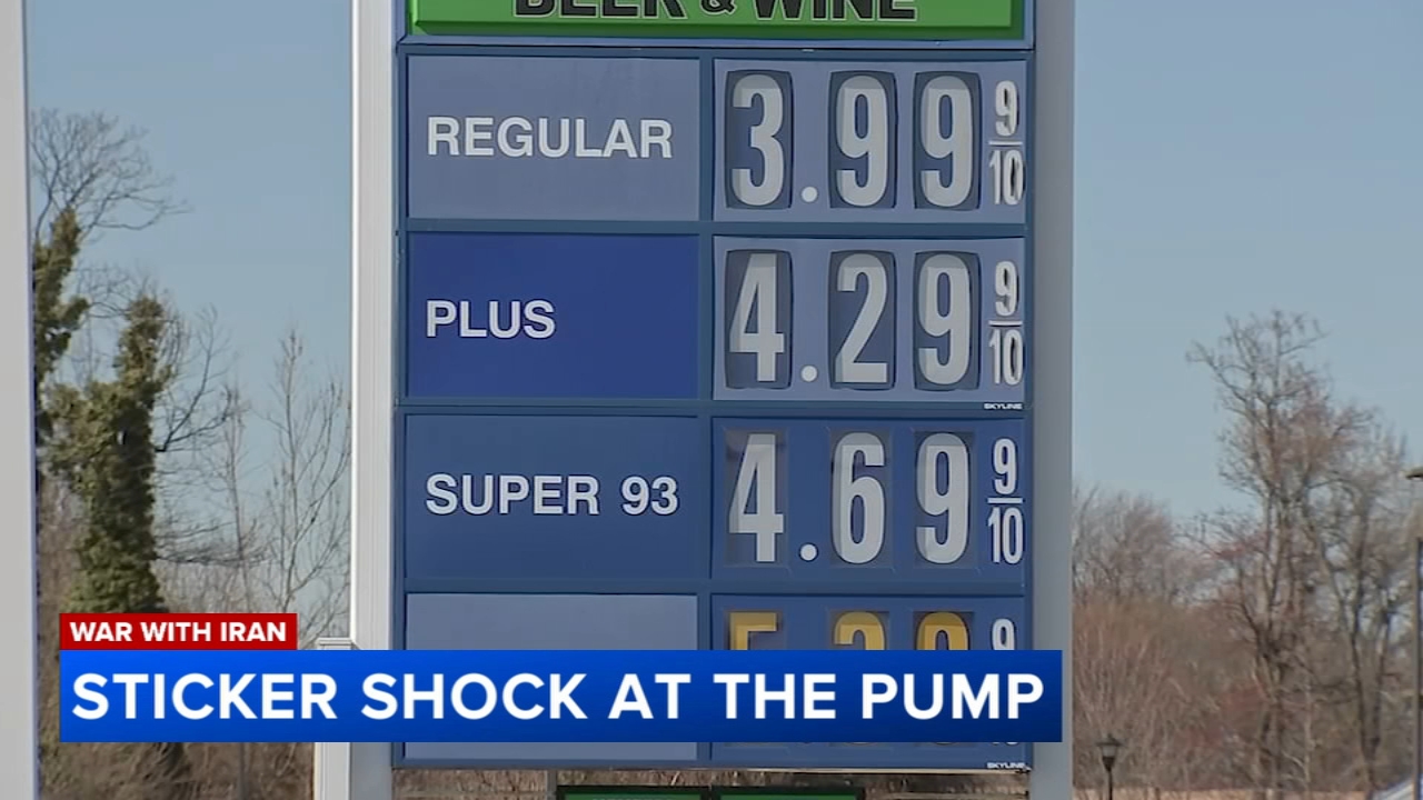 Gas prices surge toward $4 a gallon in Philadelphia region as drivers feel the pinch