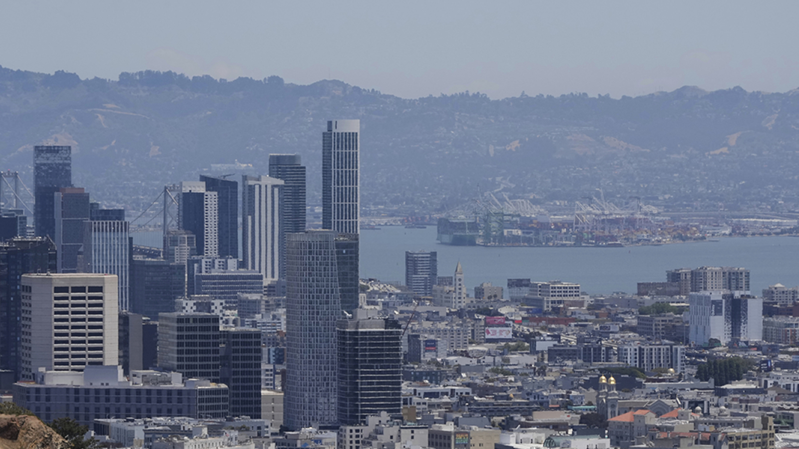 San Francisco is sinking at a rapid pace, NASA data shows