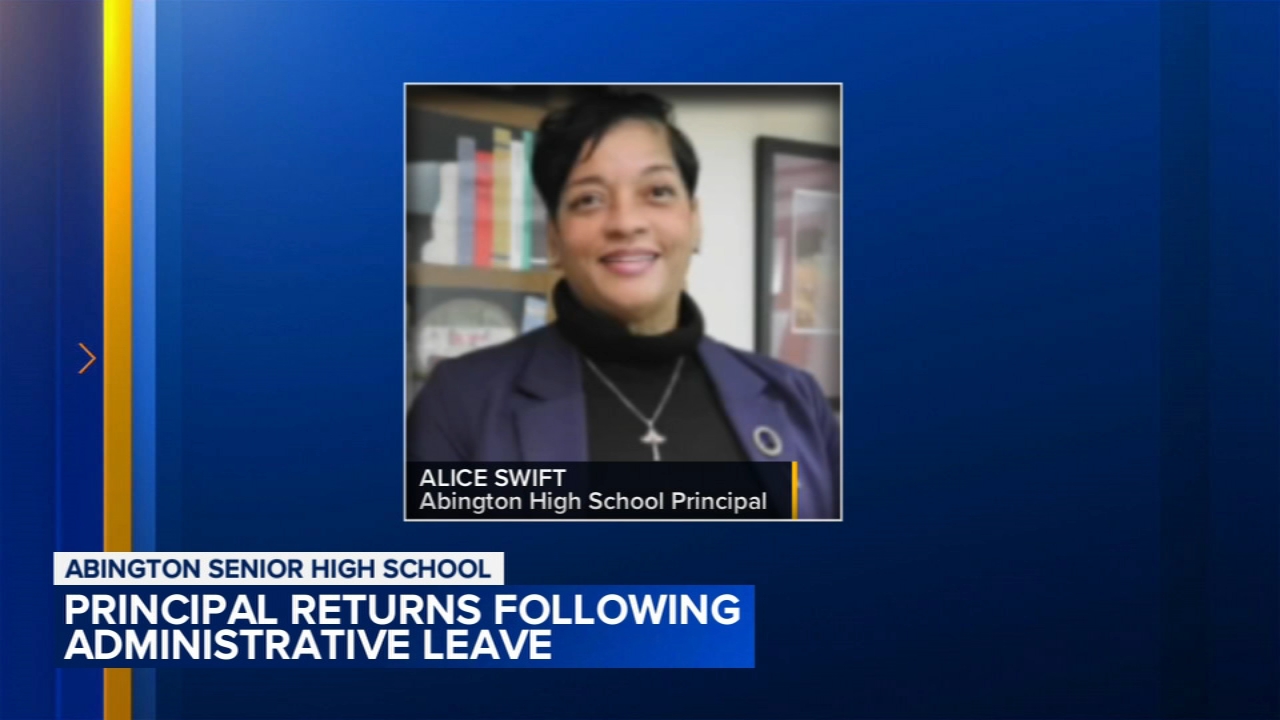 Abington Senior High principal returns after leave