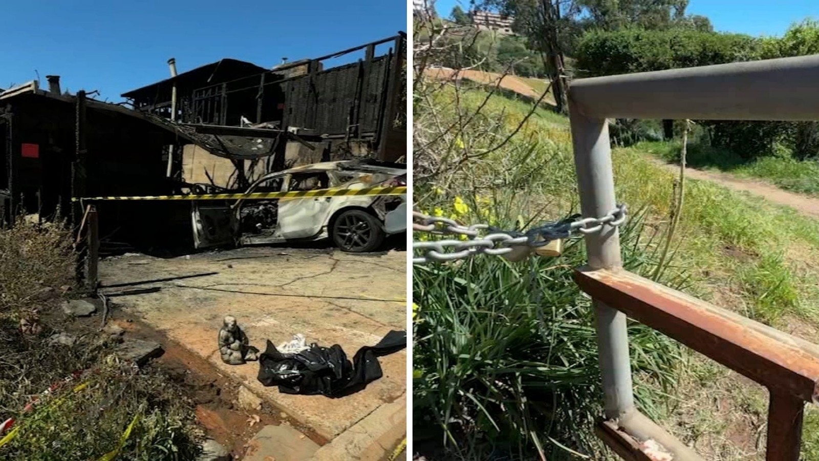 Berkeley Hills fire raises concerns about inaccessible escape route due to locked gate