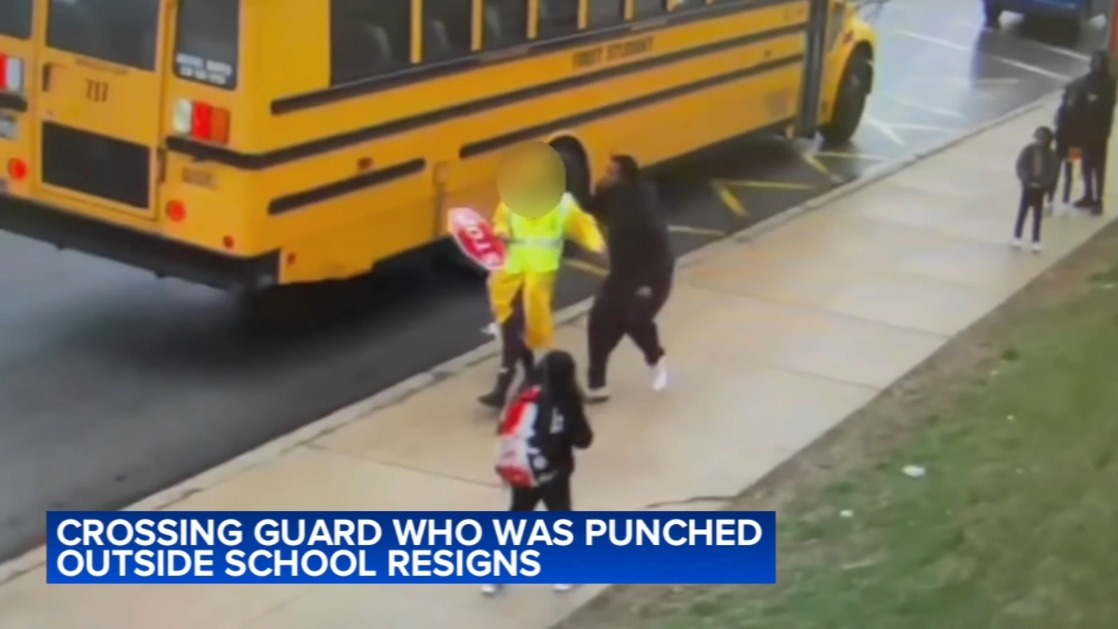 Crossing guard resigns days after brutal assault outside Delaware County school