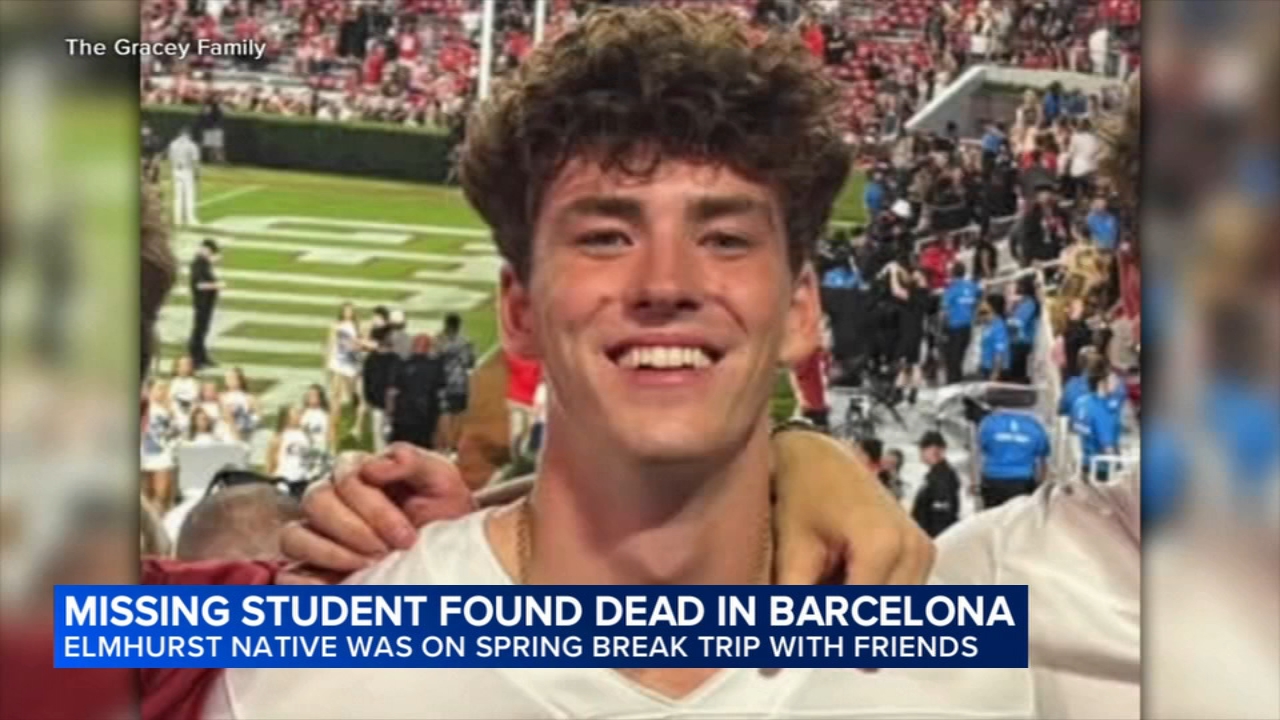 Missing suburban student found dead in waters off Barcelona beach