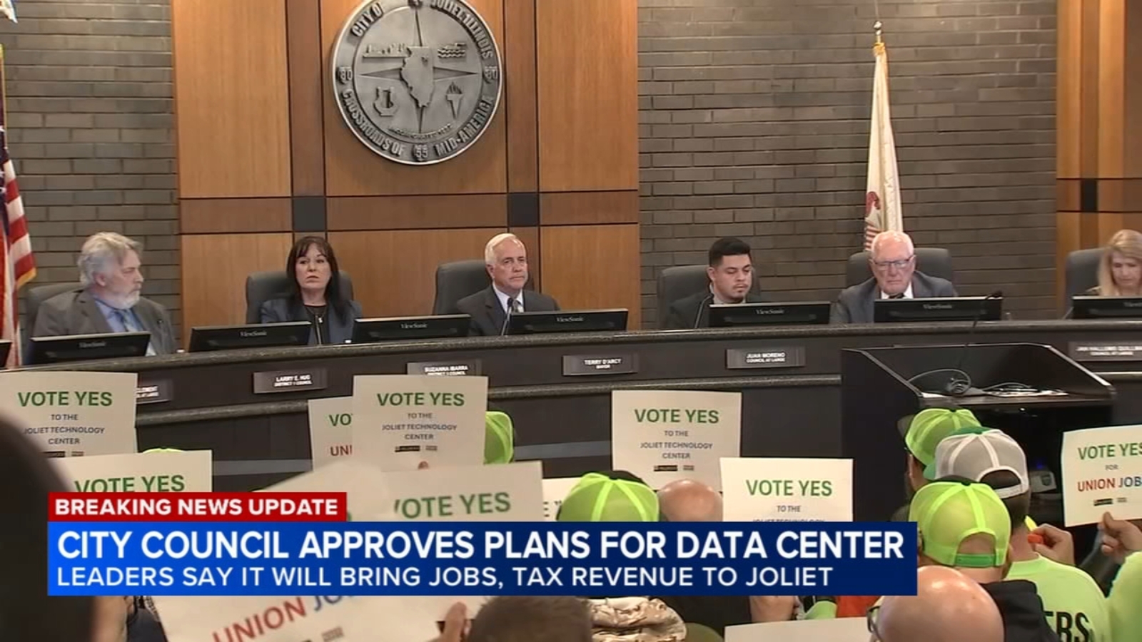 Joliet City Council approves plans for what would be largest data center in Illinois